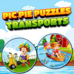 Pic Pie Puzzles Transports