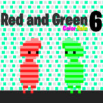 Red and Green 6 Color Rain