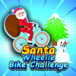 Santa Wheelie Bike Challenge