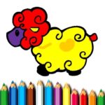 Baby Sheep Coloring Book