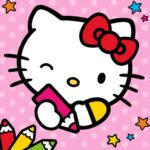 Color By Number With Hello Kitty