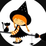 Cute Halloween Witches Jigsaw