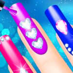 Glow Nails: Manicure Nail Salon Game for Girls