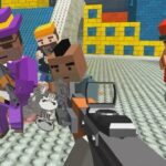 GunGame shooting warfare: blocky combat