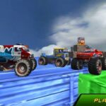 Monster Truck Stunts Sky Driving