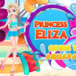 Princess Eliza Going To Aquapark