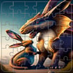 Fantasy Creatures Tile Block Puzzle